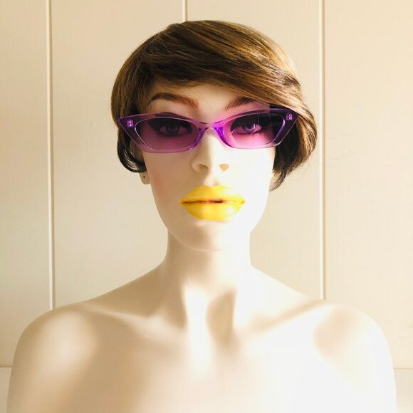 Slim Cat Eye Sunglasses - Picture 13 of 13